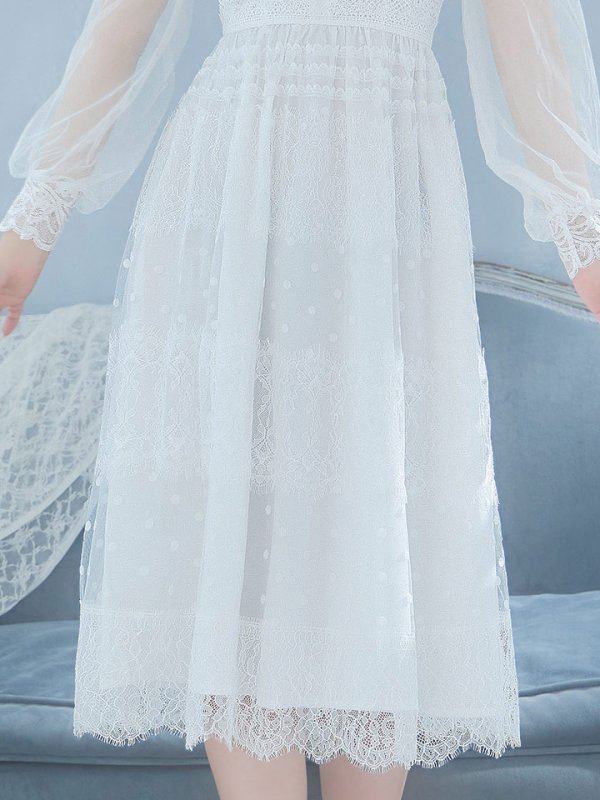 画像8: 【SALE!!】【即日発送】バニーワンピースコスプレ/レースワンピース【sugar nineハロウィン3点セット】【S-Lサイズ/1カラー】[OF01] (8)