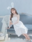 画像10: 【値下げ！】【即日発送】バニーワンピースコスプレ/レースワンピース【sugar nineハロウィン3点セット】【S-Lサイズ/1カラー】[YMT] (10)