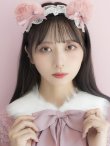 画像9: 【値下げ！】【即日発送】ファーポンチョ付きベアメイドコスプレ/ワンピースコスプレ【sugar nineハロウィン4点セット】【S-Lサイズ/1カラー】[YMT] (9)
