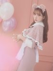 画像22: 【値下げ！】【即日発送】ファーポンチョ付きベアメイドコスプレ/ワンピースコスプレ【sugar nineハロウィン4点セット】【S-Lサイズ/1カラー】[YMT] (22)