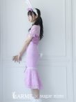 画像18: 【値下げ！】【即日発送】バニーレースワンピースコスプレ/マーメイドスカート【sugar nineハロウィン3点セット】【S-Lサイズ/2カラー】(SU220153)[YMT] (18)