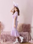 画像6: 【値下げ！】【即日発送】バニーレースワンピースコスプレ/マーメイドスカート【sugar nineハロウィン3点セット】【S-Lサイズ/2カラー】(SU220153)[YMT] (6)