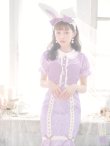 画像1: 【値下げ！】【即日発送】【ハロウィン】 バニーレースワンピースコスプレ 【コスプレ3点セット】【S-Lサイズ/2カラー】[YMT] (1)