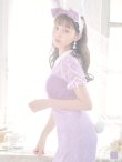 画像3: 【値下げ！】【即日発送】【ハロウィン】 バニーレースワンピースコスプレ 【コスプレ3点セット】【S-Lサイズ/2カラー】[YMT] (3)