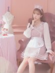 画像12: 【即日発送】ナースコスプレ/ワンピースコスプレ/Aライン/フレアスカート【sugar nineハロウィン3点セット】【S-Lサイズ/1カラー】(SU220155)[YMT] (12)