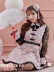 画像16: 【即日発送】【ハロウィン】 フレアスカートチャイナコスプレ 【コスプレ3点セット】[YMT] (16)