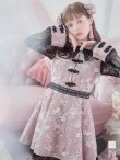 画像1: 【即日発送】【ハロウィン】 フレアスカートチャイナコスプレ 【コスプレ3点セット】[YMT] (1)