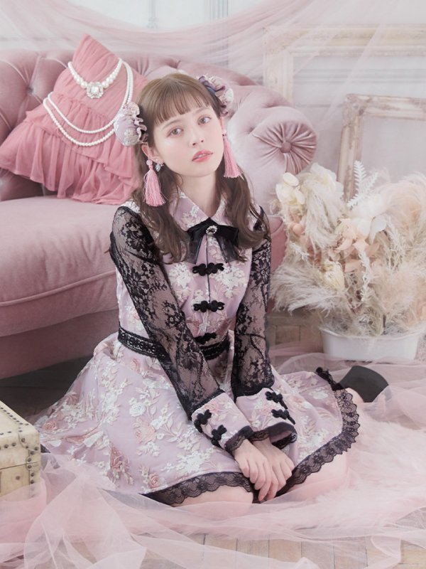 画像11: 【即日発送】【ハロウィン】 フレアスカートチャイナコスプレ 【コスプレ3点セット】[HC03] (11)