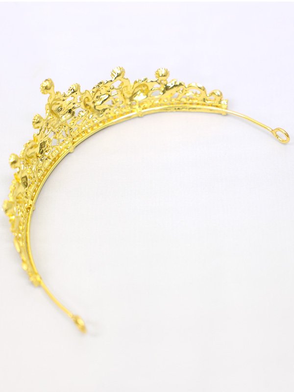 画像5: 【アクセサリー：ヘアアクセ】【ANGEL R/エンジェルアール】ティアラ/ バースデー/ ウェディング/ リーフモチーフ/ ストーン/ ビジュー/ ヘアアクセ/ 髪飾り[OF02] (5)