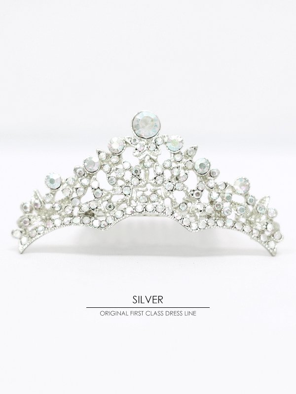 画像3: 【アクセサリー：ヘアアクセ】【ANGEL R/エンジェルアール】サークルストーン/ ビジュー/ ティアラ/ バースデー/ ウェディング/ ヘアアクセ/ 髪飾り[OF02] (3)