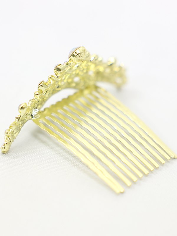 画像5: 【アクセサリー：ヘアアクセ】【ANGEL R/エンジェルアール】サークルストーン/ ビジュー/ ティアラ/ バースデー/ ウェディング/ ヘアアクセ/ 髪飾り[OF02] (5)