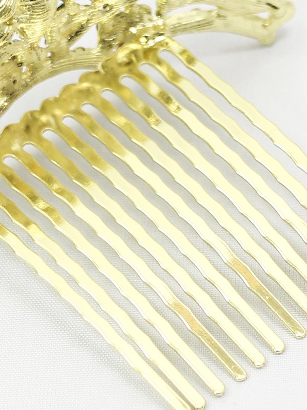 画像6: 【アクセサリー：ヘアアクセ】【ANGEL R/エンジェルアール】ビッグストーン/ ビジュー/ ティアラ/ バースデー/ ウェディング/ ヘアアクセ/ 髪飾り[OF02] (6)