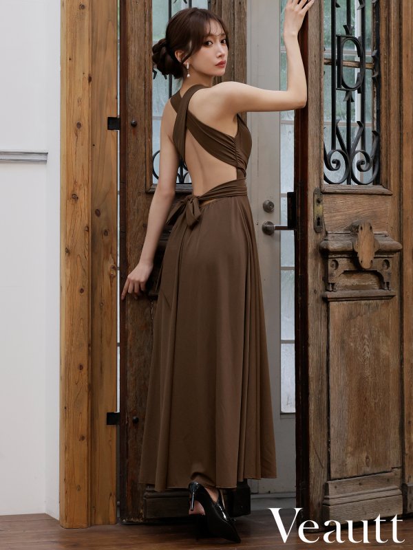 ブラウン　モデル：七瀬みほ　身長：162cm　着用サイズ：XSサイズ