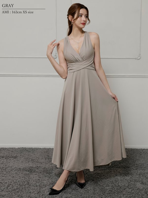 グレー　モデル：あみ　身長：163cm　着用サイズ：XSサイズ