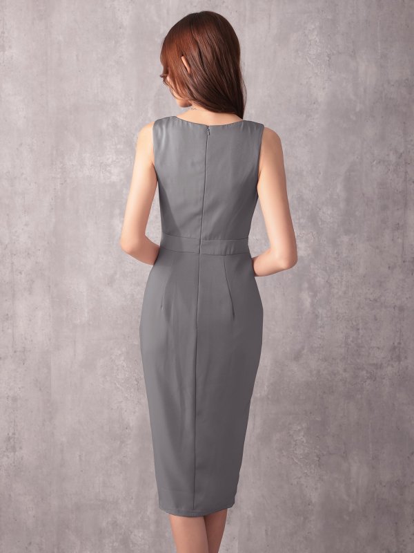 グレー　モデル：あみ　身長：163cm　着用サイズ：XSサイズ