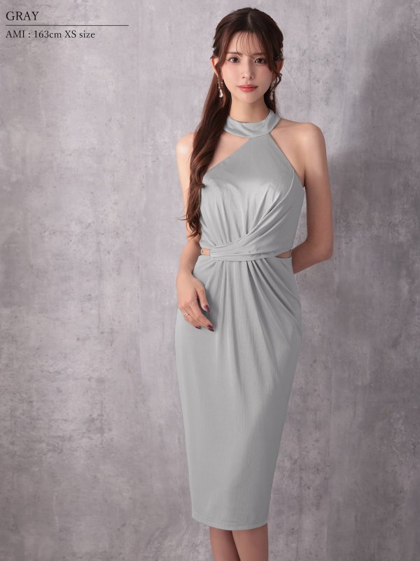 グレー モデル：あみ　身長：163cm　着用サイズ：XSサイズ