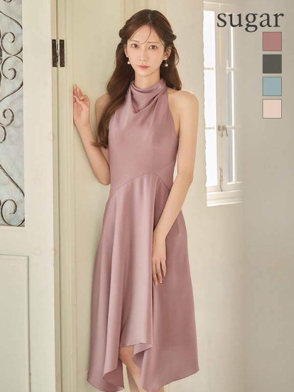 ピンク モデル：あすか　身長：170cm　着用サイズ：Sサイズ