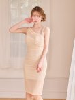 ベージュ　モデル：ゆめ　身長：160cm　着用サイズ：Sサイズ
