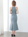ブルー　モデル：葉月芽生　身長：157cm　着用サイズ：XSサイズ