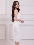 ホワイト　モデル：みほ　身長：162cm　着用サイズ：XSサイズ