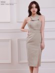 ベージュ　モデル：みほ　身長：162cm　着用サイズ：XSサイズ
