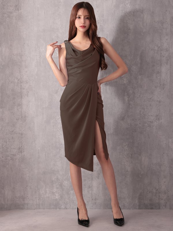 ブラウン　モデル：あみ　身長：163cm　着用サイズ：Sサイズ