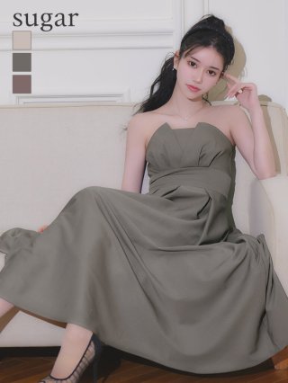 ロングドレス：グレー(灰)｜キャバドレス・ミニドレス通販はsugar