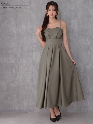 ロングドレス：グレー(灰)｜キャバドレス・ミニドレス通販はsugar