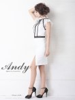 画像11: 【ANDY/アンディ】 ノースリーブ/ レース/ シアー/ ドレープ/ 変形スカート/ タイト/ ミニドレス/ キャバドレス[OF05] (11)