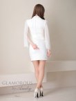 画像14: 【GLAMOROUS ANDY Fashion Press 11 COLLECTION 02】スリットスリーブジャケット/ 襟付き/ ジップ/ チェーンパイピング/ スリットスカート/ タイト/ ミニドレス/ キャバドレス[OF05] (14)