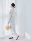 画像7: 【即日発送】クラシカルローズブルー浴衣 OBI-siwa-200-kj-13-OW / HIMO-903-kj-W / HEKO-800-sb-5-WH / YA-953-kn-BL / YA-1081-kj-BL / GETA-01-kj-2-BL / [YMT] (7)