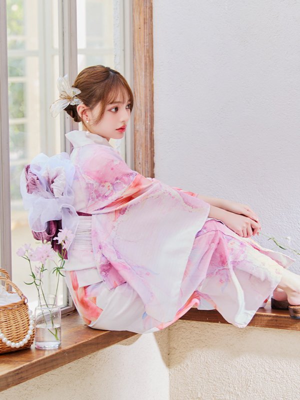 モデル：ちぃぽぽ　身長：158cm　着用サイズ：Fサイズ