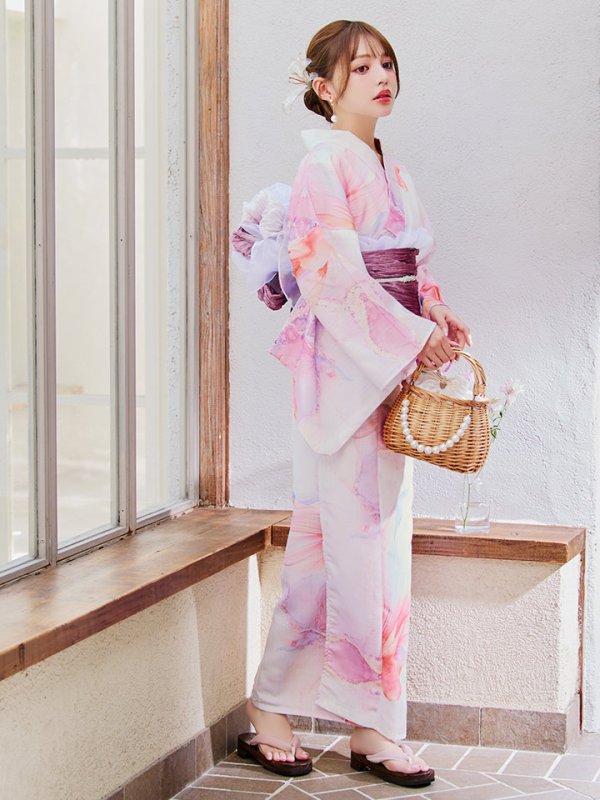 モデル：ちぃぽぽ　身長：158cm　着用サイズ：Fサイズ