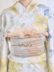 画像21: ヘルシー油彩牡丹浴衣【浴衣３点セット 浴衣/帯/下駄】[YMT] (21)