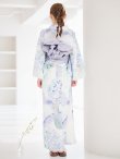 画像13: シャーベット水彩紫陽花浴衣 OBI-g-500-kj-8-GY / HIMO-900-yn-3-GYxGD / HEKO-800-sb-5-W / YA-1016-kj-CL / GETA-01-kj-3-IV/ [YMT] (13)