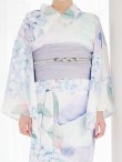 画像14: シャーベット水彩紫陽花浴衣 OBI-g-500-kj-8-GY / HIMO-900-yn-3-GYxGD / HEKO-800-sb-5-W / YA-1016-kj-CL / GETA-01-kj-3-IV/ [YMT] (14)