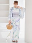 画像8: シャーベット水彩紫陽花浴衣 OBI-g-500-kj-8-GY / HIMO-900-yn-3-GYxGD / HEKO-800-sb-5-W / YA-1016-kj-CL / GETA-01-kj-3-IV/ [YMT] (8)
