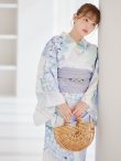 画像11: シャーベット水彩紫陽花浴衣 OBI-g-500-kj-8-GY / HIMO-900-yn-3-GYxGD / HEKO-800-sb-5-W / YA-1016-kj-CL / GETA-01-kj-3-IV/ [YMT] (11)