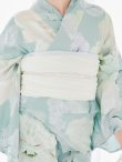 画像20: 洋モダンミントグリーン浴衣 OBI-siwa-200-kj-13-OW / HIMO-900-yn-5-IV / HEKO-800-sb-5-W / YA-1069-kn-W / GETA-01-kj-3-IV/ [YMT] (20)