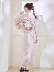 画像23: アーガイルビジュー浴衣【浴衣３点セット 浴衣/帯/下駄】[YMT] (23)