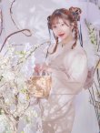 画像1: アーガイルビジュー浴衣【浴衣３点セット 浴衣/帯/下駄】[YMT] (1)