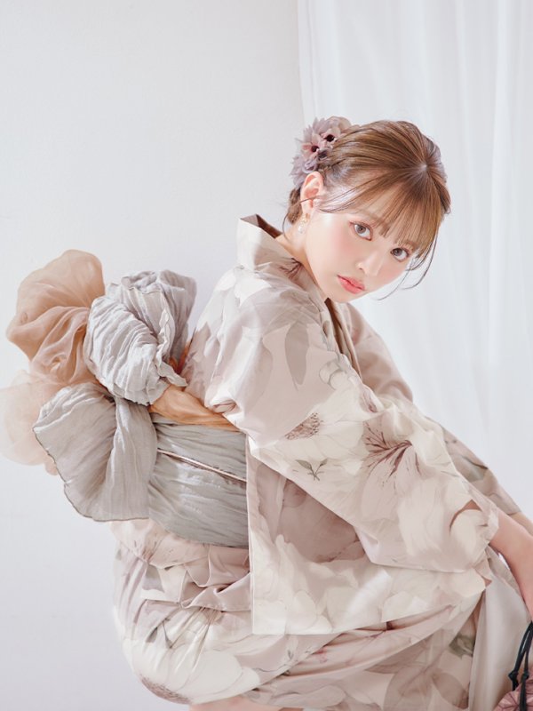 モデル：ちぃぽぽ　身長158cm　着用サイズ：Fサイズ