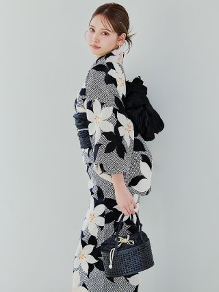 紺、黒・ネイビー、ブラック 浴衣一覧 - sugar