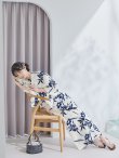 画像13: 【予約 / 5月中旬発送予定】蒼菖蒲柄浴衣 OBI-hira-100-ok-4-DusBL / HIMO-900-yn-4-GYxGY / / YA-1002-kj-BL / GETA-01-kj-2-BL/ [y/OF01] (13)