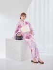 画像13: アンティーク薔薇浴衣【浴衣３点セット 浴衣/帯/下駄】OBI-siwa-200-kj-13-OW / HIMO-900-yn-5-IV / HEKO-800-sb-5-W / YA-1079-kj-8-W / GETA-01-kj-7-P / [YMT] (13)