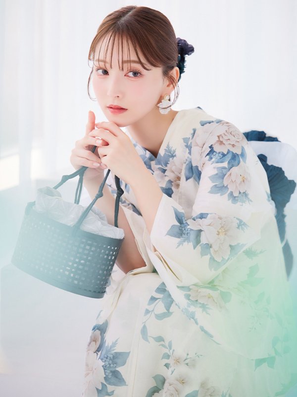 モデル：麻亜里　身長：160cm　着用サイズ：Fサイズ