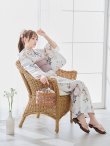 画像15: 【予約 / 5月下旬発送予定】フローラルピンクブルー浴衣 OBI-siwa-204-wk-14-DusP / HIMO-900-yn-8-P / HEKO-800-sb-11-MOC / YA-1077-wk-P / GETA-02-ok-8-RoseP/ [y/OF01] (15)