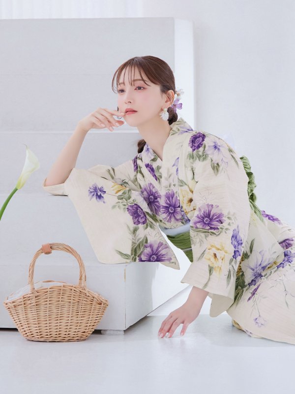 モデル：麻亜里　身長：160cm　着用サイズ：Fサイズ