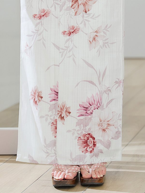 画像21: 【即日発送】アネモネダリア浴衣【浴衣３点セット 浴衣/帯/下駄】[YMT] (21)