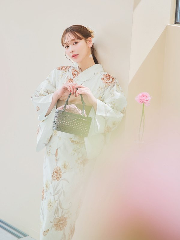 モデル：kie 身長：158cm 着用サイズ：Fサイズ